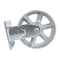 Vestil Semi Steel Rigid Caster 6 In. x 2 In. 1,200 Lb. Capacity Silver CST-VE-6X2MA-R - alternate 10